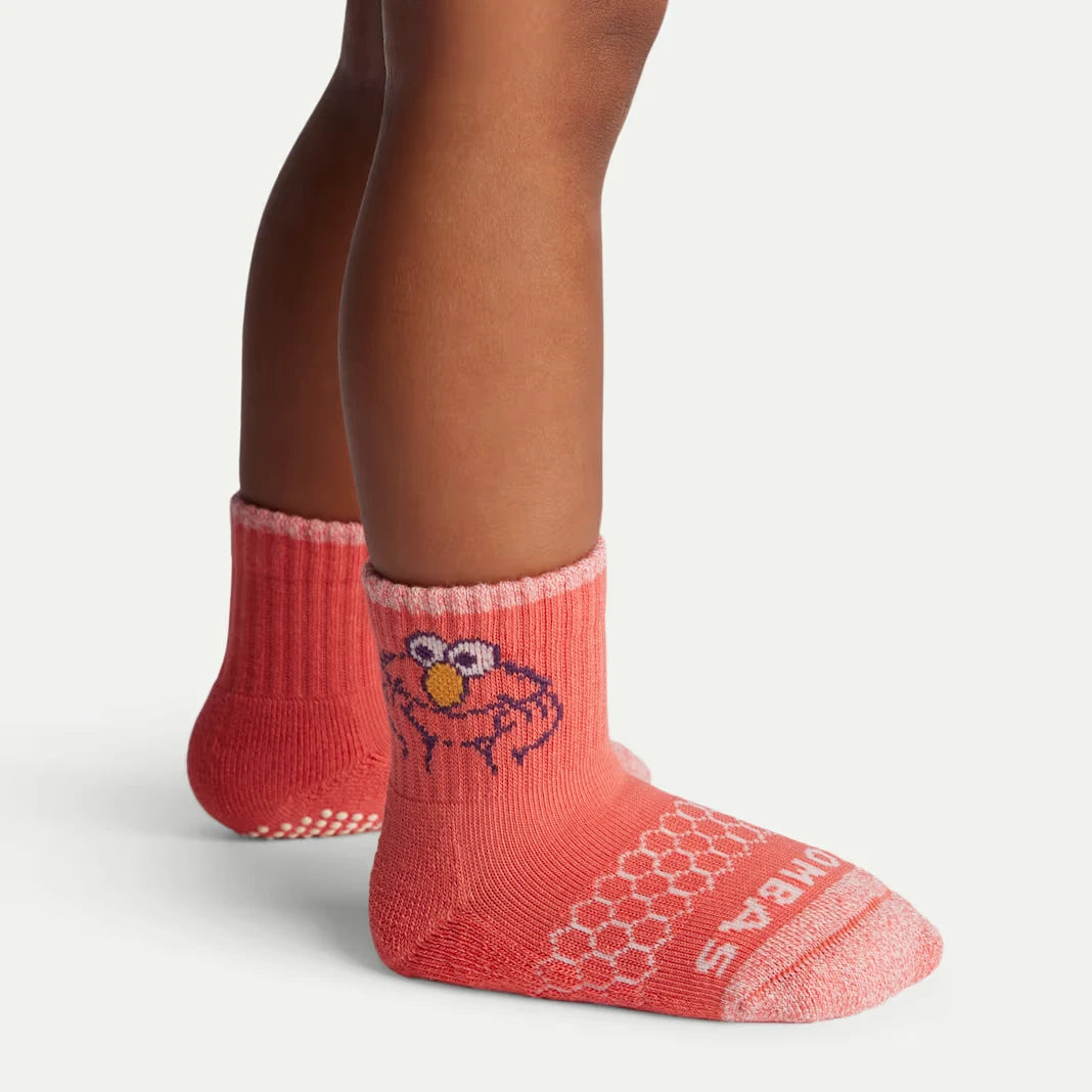 Sesame Street | Bombas Toddler Gripper Calf Sock 4-Pack Gift Box - US 5434