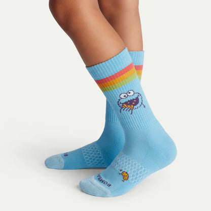 Sesame Street | Bombas Youth Calf Sock 4-Pack Gift Box - US 7811