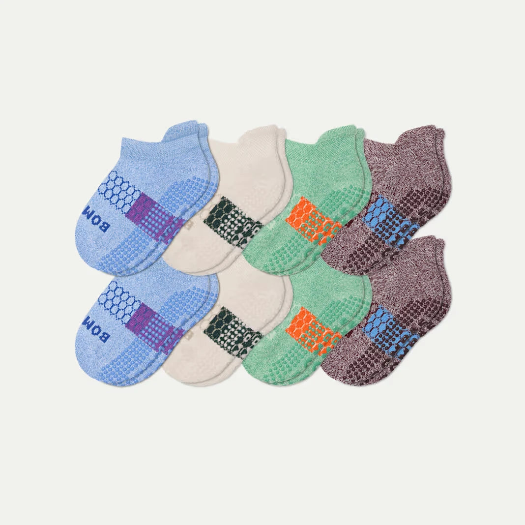 Toddler Gripper Ankle Sock 8-Pack - US 5385