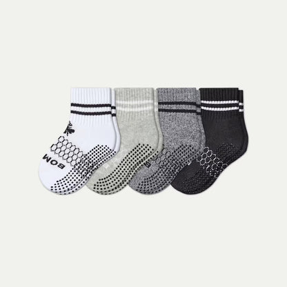 Toddler Originals Gripper Calf Sock 4-Pack - US 2059