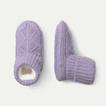 Toddler Gripper Slipper Bootie - Sherpa-Lined - US 6525