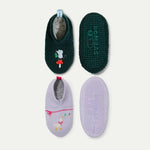 Toddler Gripper Slipper 2-Pack - US 9228