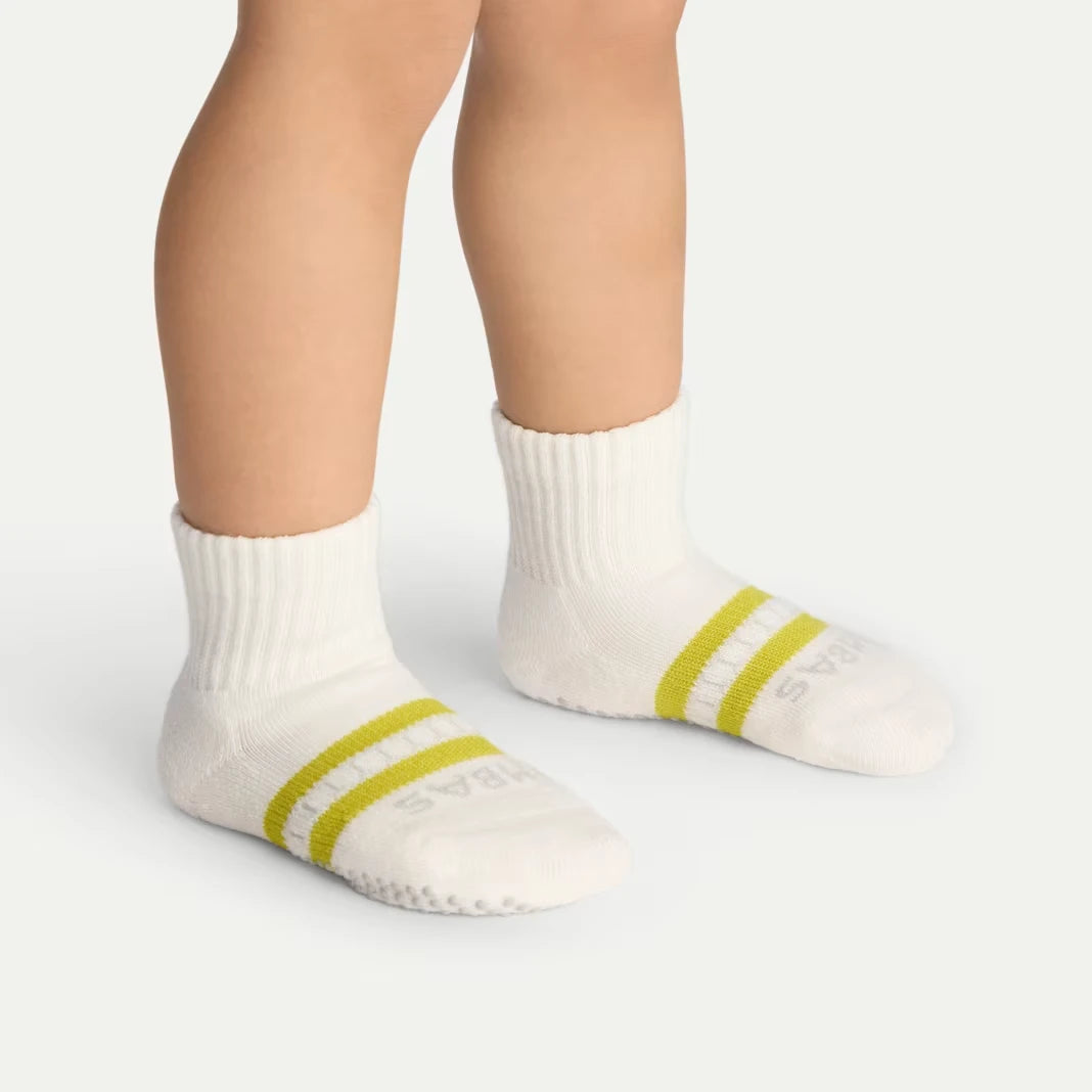 Toddler Solids Gripper Calf Sock 4-Pack - US 0738