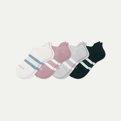 Women's Solids Ankle Sock 4-Pack - US 9492