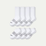 Women's Calf & Ankle Sock 8-Pack - US 4066