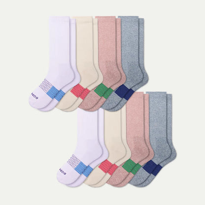 Women's Calf Sock 8-Pack - US 3138
