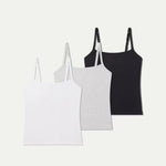 Women's Built-In Bra Seamless Cami 3-Pack - US 4145