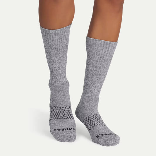 Women's Marl Calf Socks - US 1599