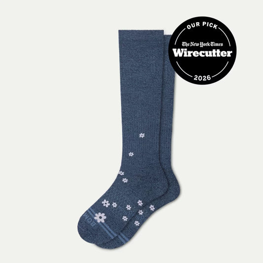 Women's Everyday Compression Knee High Socks (15-20mmHg) - US 5072