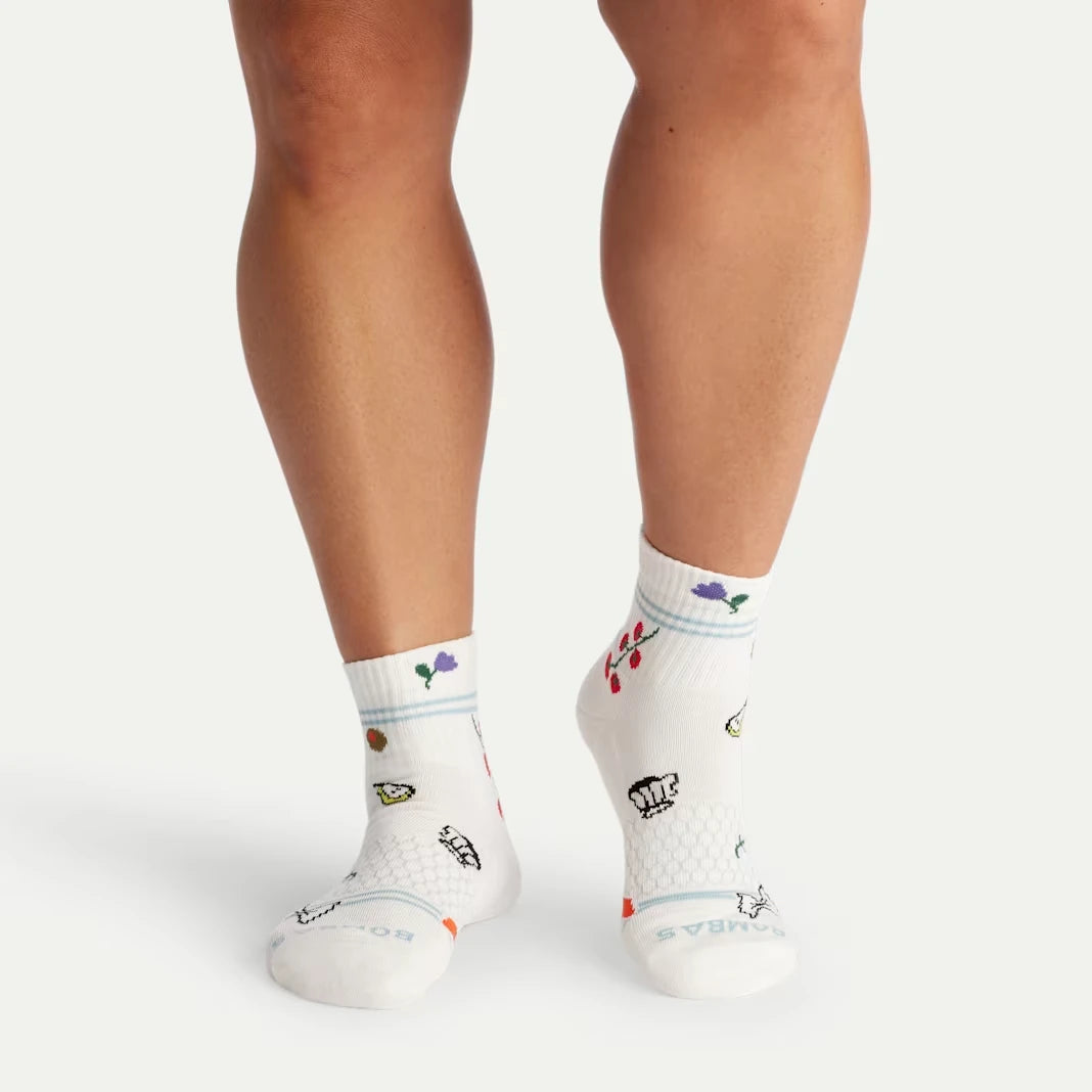 Women's Dinner Party Quarter Sock 4-Pack - US 0638