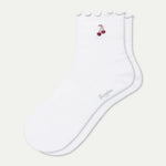 Women's Ruffle Rib Quarter Socks - US 2641