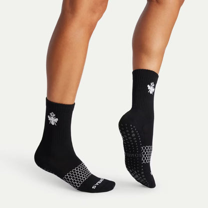 Women's Gripper Half Calf Sock 4-Pack - US 7097
