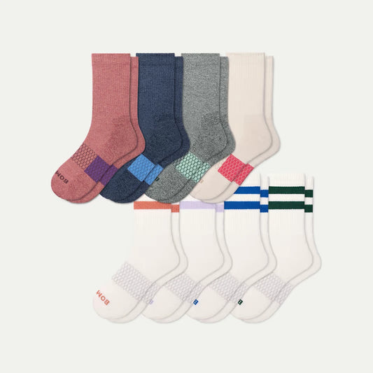 Women's Half Calf Sock 8-Pack - US 3661