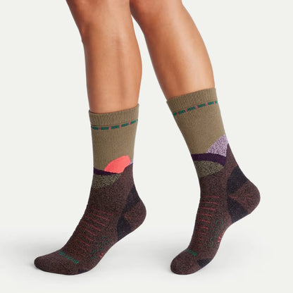 Women's Hiking Calf Sock 6-Pack - US 5282