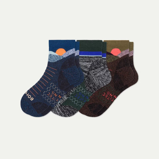 Women's Hiking Quarter Sock 3-Pack - US 2794