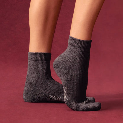 Women's Modern Rib Quarter Sock 8-Pack - US 3534