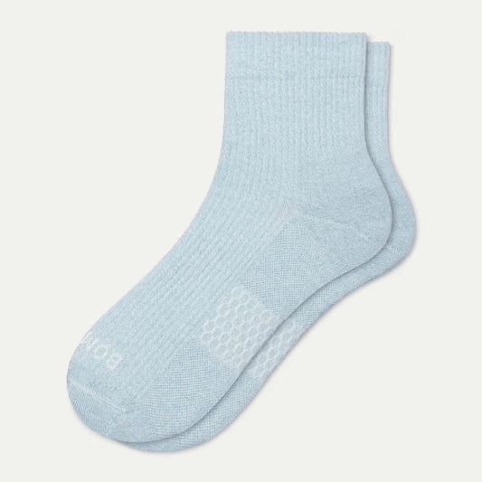 Women's Modern Rib Quarter Socks - US 6674