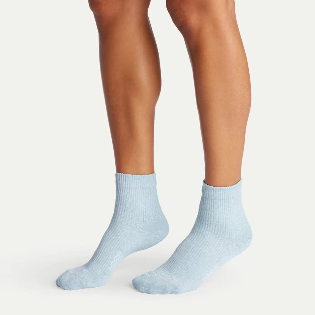 Women's Modern Rib Quarter Socks - US 6674