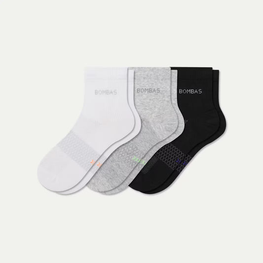 Women's UltraLite Sport Quarter Sock 3-Pack - US 6382