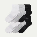 Women's UltraLite Sport Quarter Sock 6-Pack - US 4515