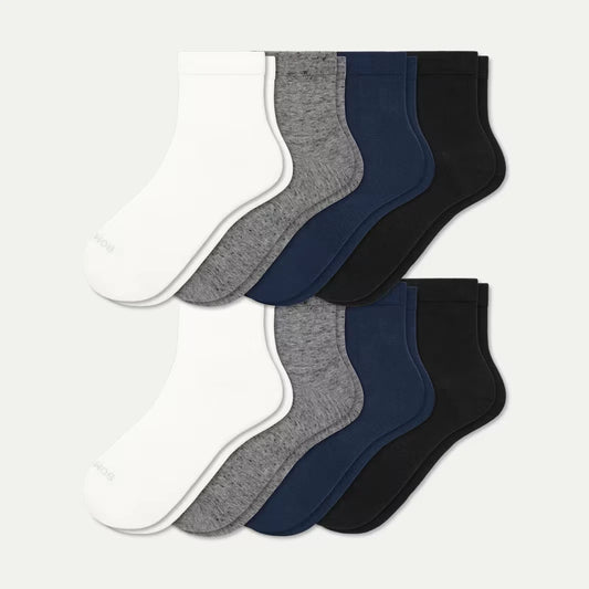 Women's Lightweight Quarter Sock 8-Pack - US 4160