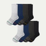 Women's Merino Wool Blend Wide Calf Sock 8-Pack - US 4885