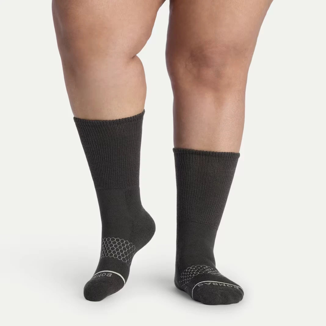 Women's Merino Wool Blend Wide Calf Sock 8-Pack - US 4885
