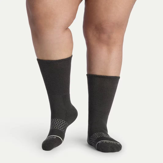 Women's Merino Wool Blend Wide Calf Sock 4-Pack - US 0332