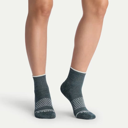 Women's Merino Wool Blend Quarter Sock 4-Pack - US 5821