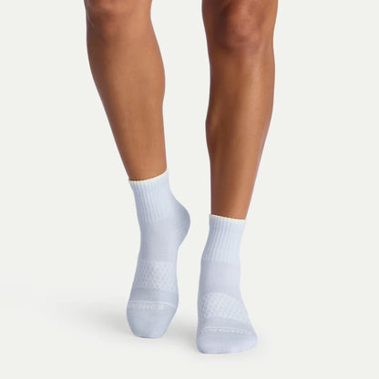 Women's Merino Wool Blend Quarter Sock 8-Pack - US 0144