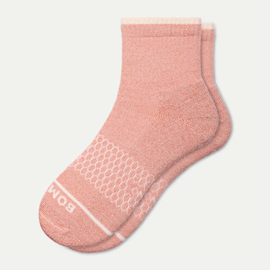 Women's Merino Wool Blend Quarter Socks - US 0181