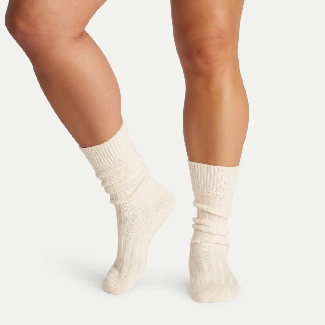 Women's Merino Cashmere Blend Rib Calf Sock 3-Pack - US 2283