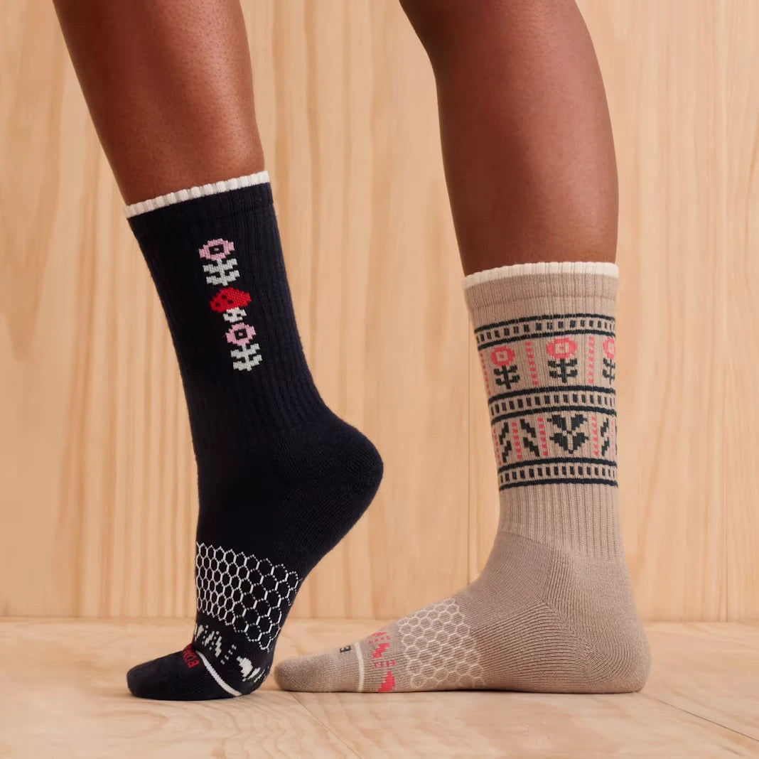 Women's Merino Wool Blend Calf Sock 4-Pack Gift Box - US 6341