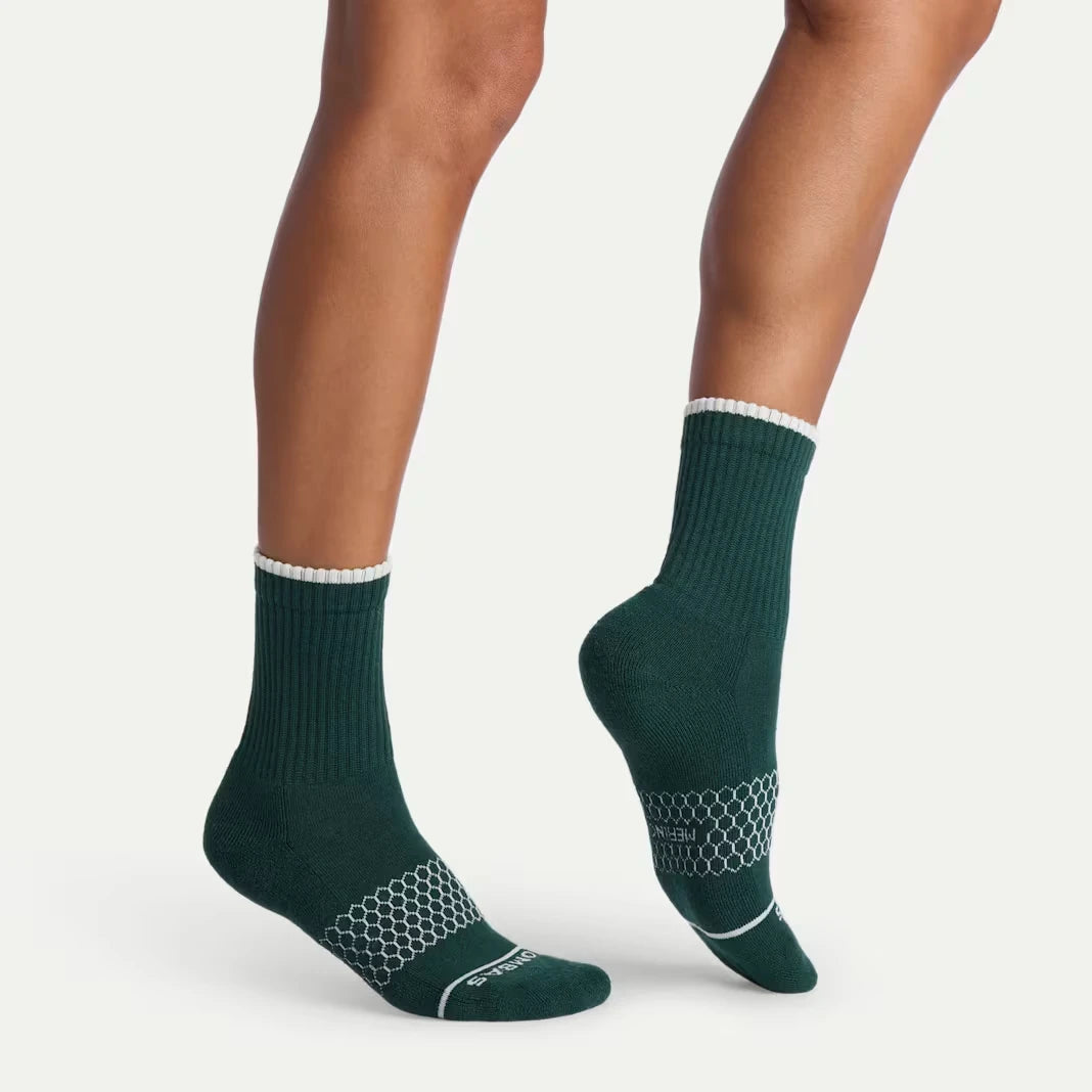 Women's Merino Wool Blend Half Calf Sock 8-Pack - US 4121