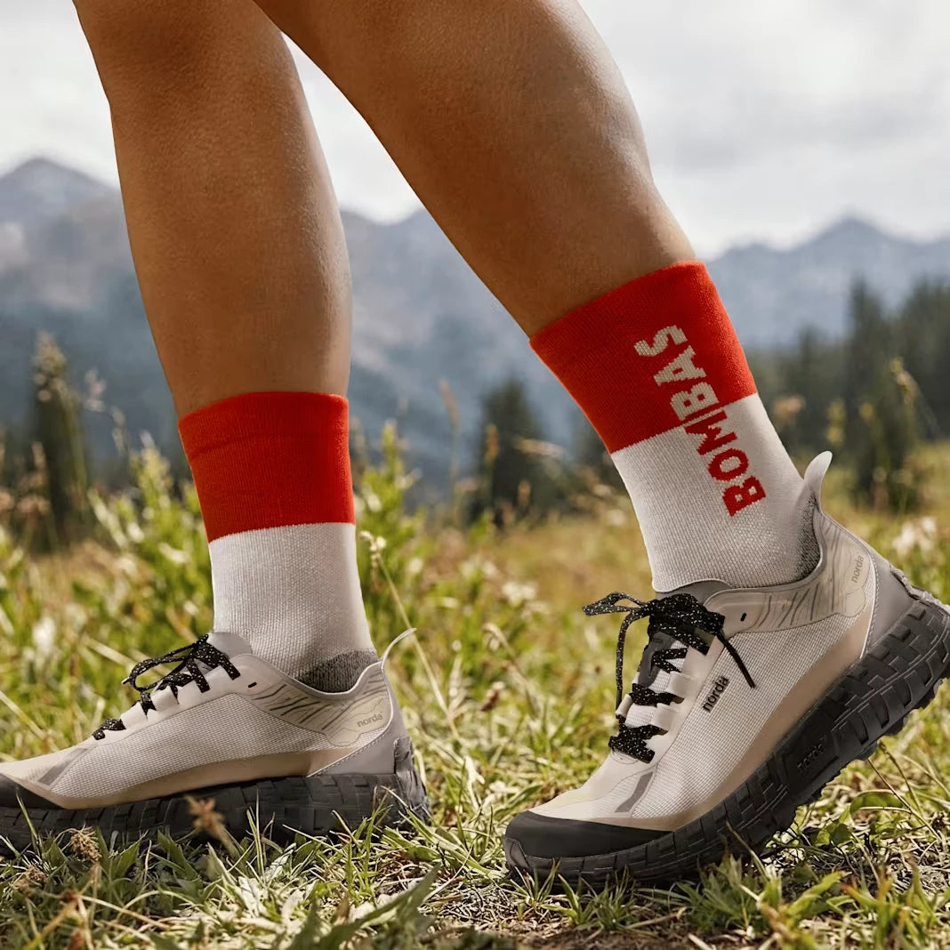 Women's Merino Wool Blend Hiking Calf Sock 6-Pack - US 8923