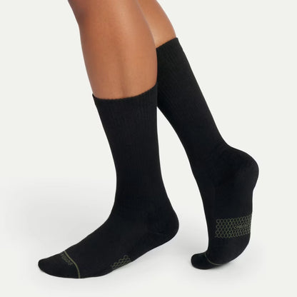 Women's Merino Wool Blend Modern Rib Calf Sock 4-Pack - US 9749