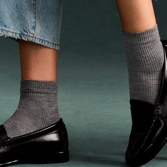 Women's Merino Wool Blend Modern Rib Quarter Sock 8-Pack - US 2612