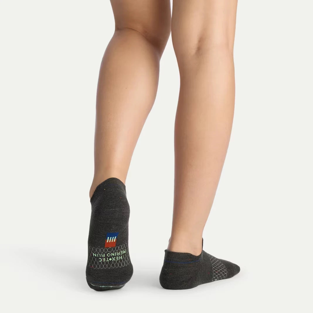 Women's Merino Wool Blend Run Ankle Sock 6-Pack - US 6011