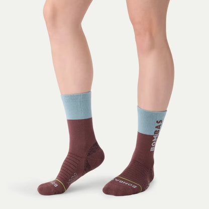 Women's Merino Wool Blend Hiking Calf Sock 6-Pack - US 8923