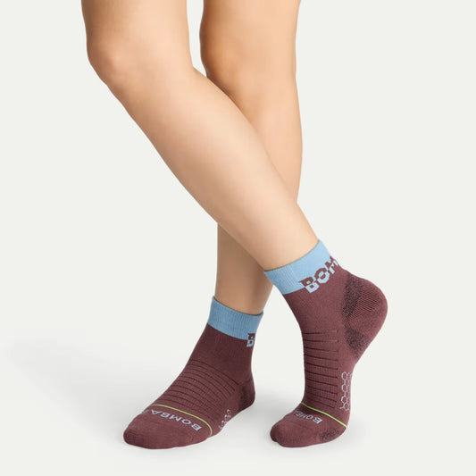 Women's Merino Wool Blend Hiking Quarter Sock 6-Pack - US 0662