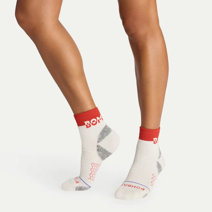 Women's Merino Wool Blend Hiking Quarter Socks - US 3686