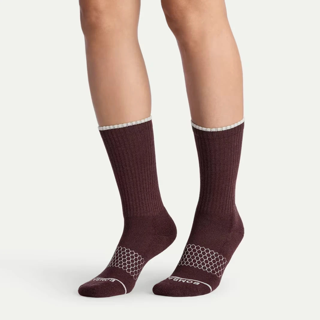 Women's Merino Wool Blend Calf Sock 4-Pack - US 9326