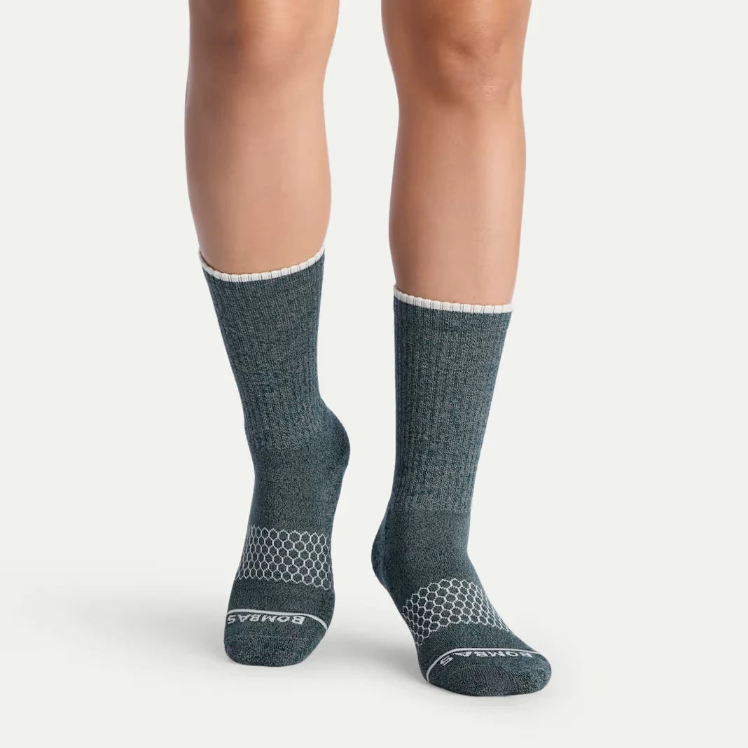 Women's Merino Wool Blend Calf Sock 4-Pack - US 9326