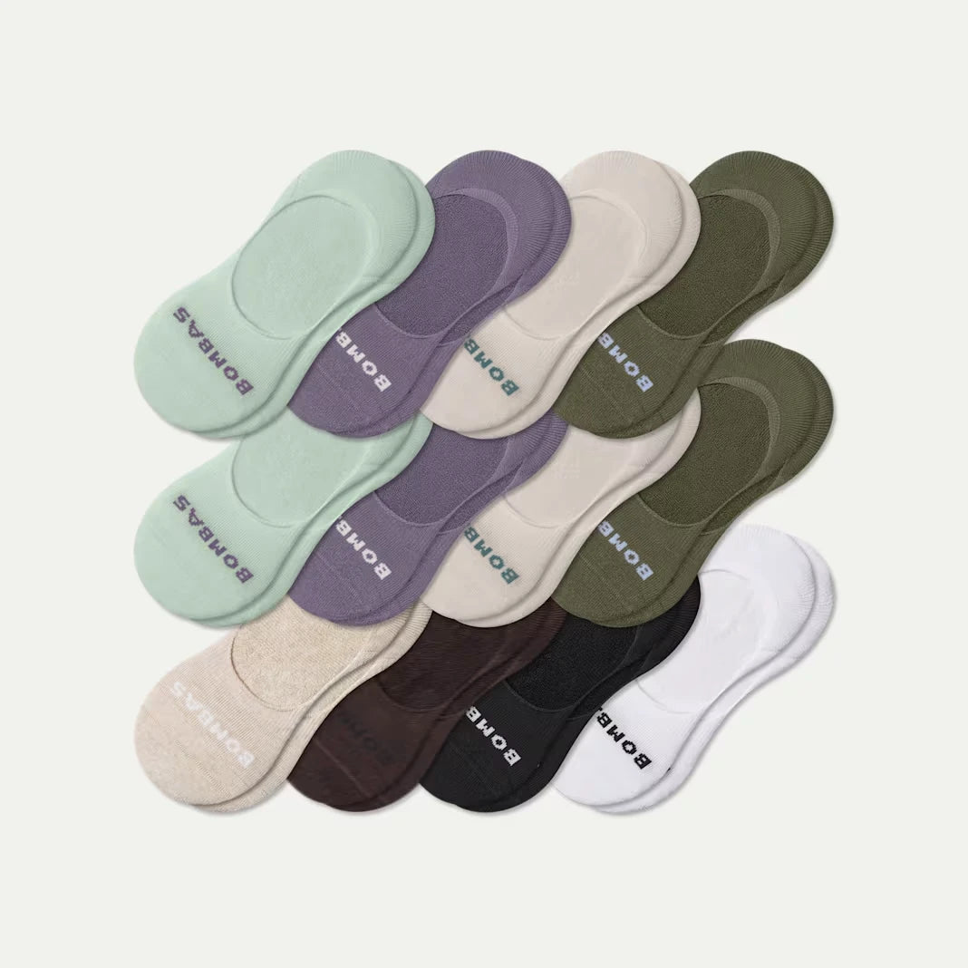 Women's Mid-Cut Cushioned No Show Sock 12-Pack - US 5730