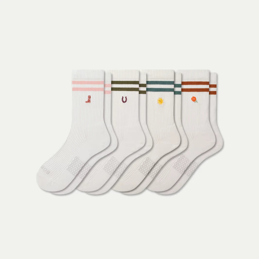 Women's Modern Rib Half Calf Sock 4-Pack - US 0680