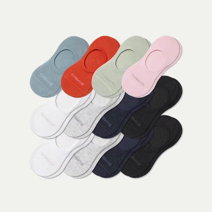 Women's Lightweight No Show Sock 12-Pack - US 0167