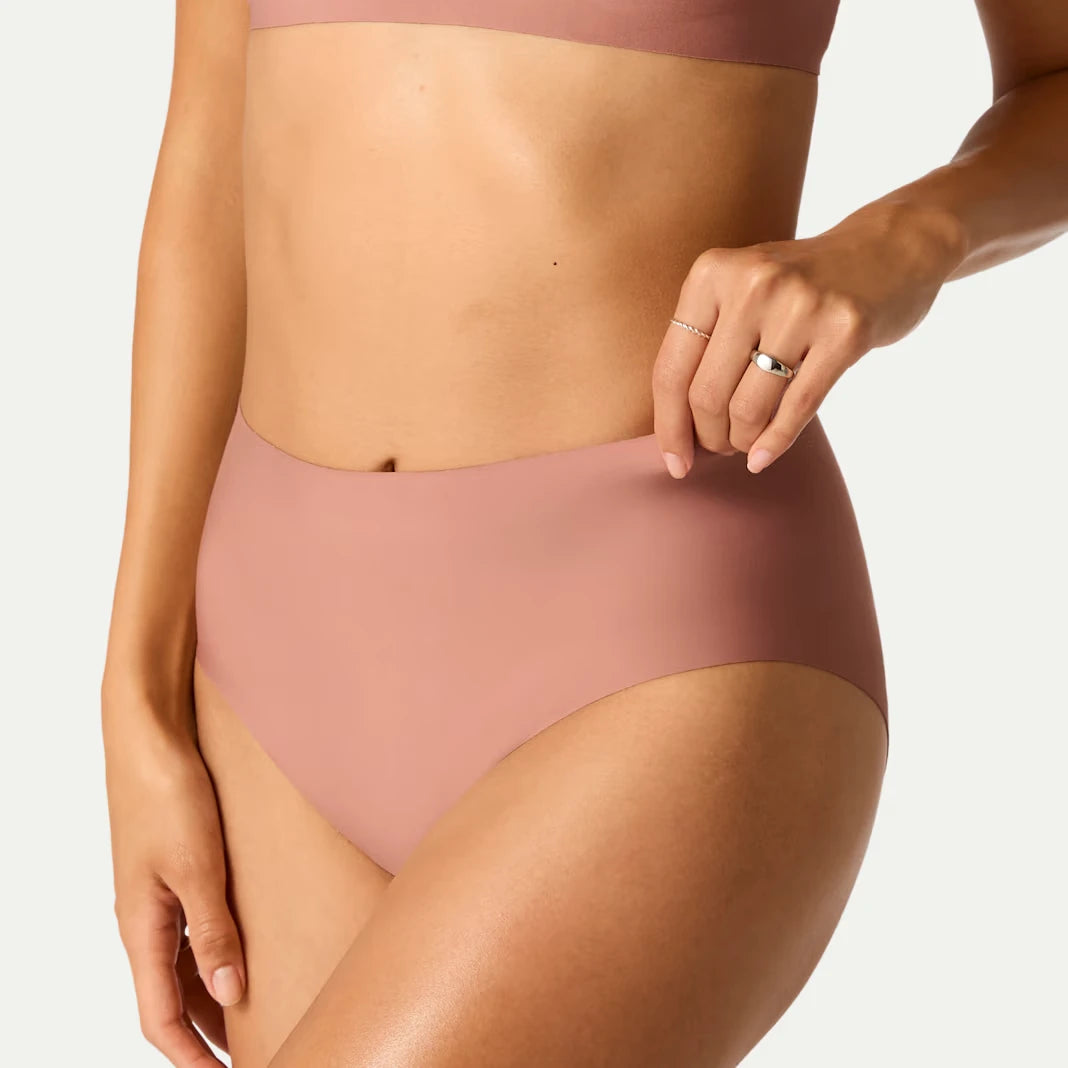 Women's No Show High Rise Brief 6-Pack - US 4740