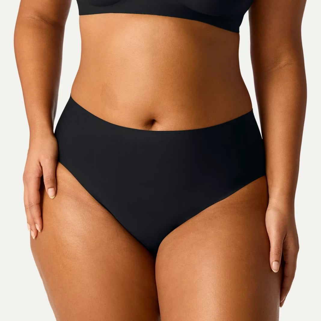 Women's No Show High Rise Brief 6-Pack - US 4740