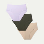 Women's No Show Hipster 3-Pack - US 4224