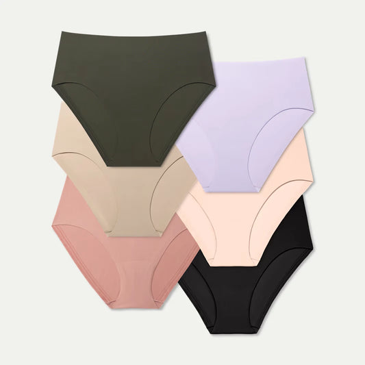 Women's No Show Hipster 6-Pack - US 2816